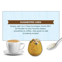 Thumbnail for Image 7 of Carrington Farms Organic MCT Oil Powder