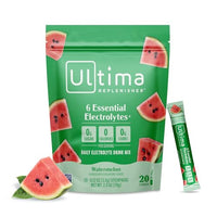 Thumbnail for Image 7 of Watermelon / 20 Count (Pack of 1) for the product Ultima Replenisher Electrolyte Packets Variety Pack
