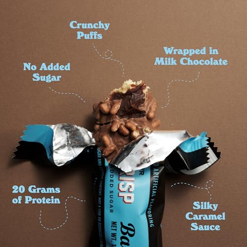 Image 5 of BAREBELLS Protein Bars Creamy Crisp - 12 Count, 20g High Protein Treats