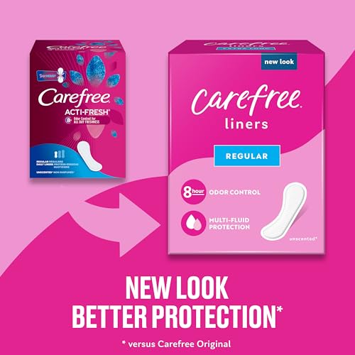 Image 2 of Carefree Panty Liners, 120ct, Pack of 2