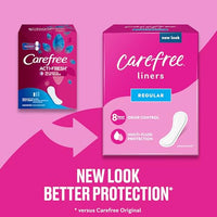 Thumbnail for Image 2 of Carefree Panty Liners, 120ct, Pack of 2