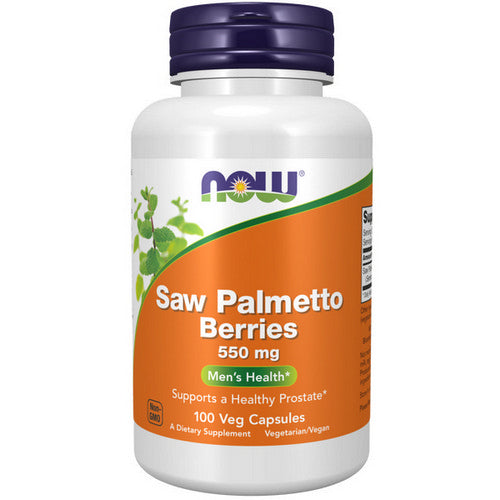 Now Foods Saw Palmetto Berries 550 mg 100 Caps