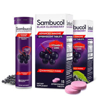 Thumbnail for Image 3 of 15 Count (Pack of 2) for the product Sambucol Black Elderberry Effervescent Tablets