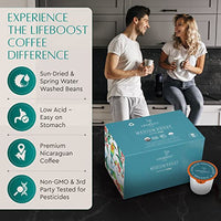 Thumbnail for Image 2 of LIFEBOOST Medium Roast Low Acid Coffee K Cups 10 Count Pack of 2
