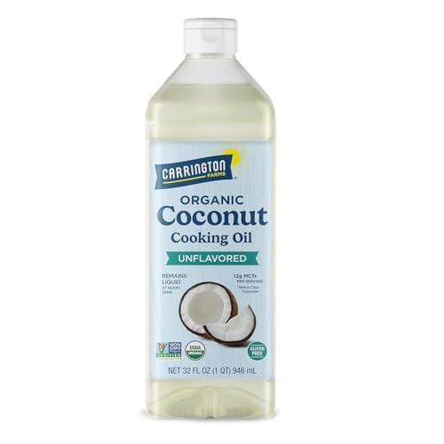 Image 1 of Default Title for the product Carrington Farms Liquid Coconut Cooking Oil, Unflavored, 32 oz