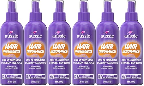 Image 3 of 8 Fl Oz (Pack of 6) for the product Aussie Hair Insurance Leave-In Conditioner Spray