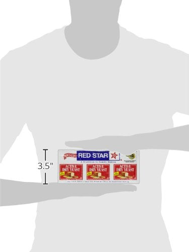 Image 6 of Red Star Yeast Active Dry Gluten Free 3 Count, 0.75 Ounce