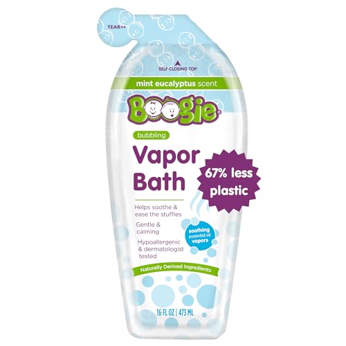 Image 1 of Default Title for the product Boogie Kids Vapor Bubble Bath - Mint Eucalyptus - 16 oz