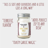 Thumbnail for Image 3 of Burlap & Barrel Purple Stripe Garlic - 3oz Glass Jar