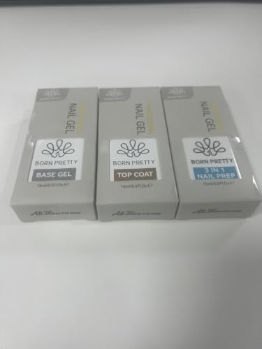 Image 5 of Born Pretty 3-in-1 Nail Dehydrator and Nail-Primer with Base & Top Coat Set