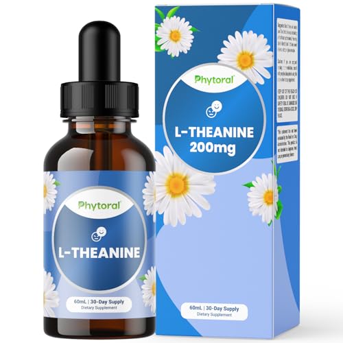Image 1 of Default Title for the product Phytoral Potent L-Theanine Liquid Drops - 2 Fl Oz