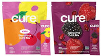 Thumbnail for Image 1 of Default Title for the product Cure Hydration Family Bundle Electrolyte Drink Mix 14-Pack