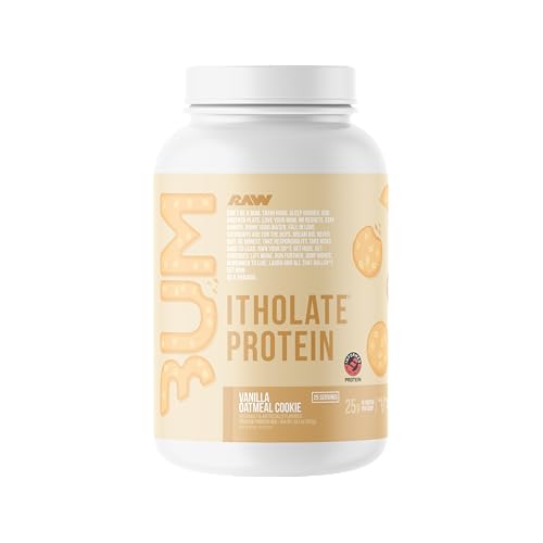Image 1 of Default Title for the product RAW Whey Isolate Protein Powder, Vanilla Oatmeal Cookie - 25 Servings