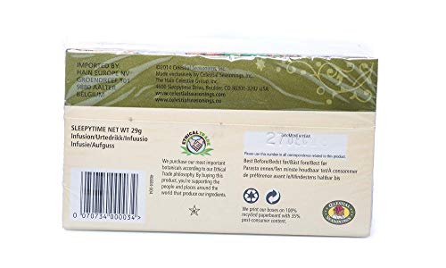 Image 5 of Celestial Seasonings Sleepytime Herbal Caffeine Free Tea, 20 Count