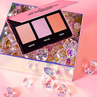 Thumbnail for Image 7 of Black Radiance True Complexion 3D Highlighter Palette, Luminosity, 0.38 Ounce