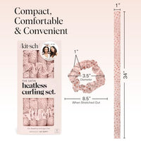 Thumbnail for Image 5 of Kitsch Satin Heatless Curls Overnight Set - Micro Dot
