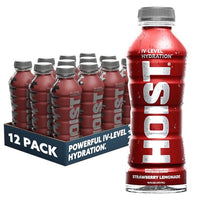 Thumbnail for Image 1 of Strawberry Lemonade / 16 Fl Oz (Pack of 12) for the product HOIST Premium Military Hydration Electrolyte Drink