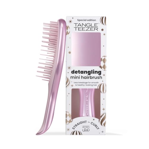 Image 1 of Default Title for the product TANGLE TEEZER Chrome Detangler Mini Hair Brush