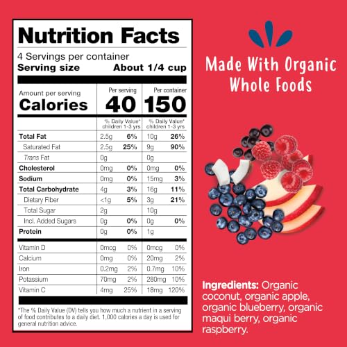 Image 3 of Amara Organic Very Berry Immunity Blend Superfood Smoothie Melts - 1oz: 8 Months and Up, Pouch, Gluten-Free, Non-GMO