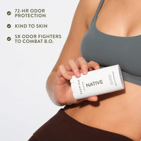 Thumbnail for Image 6 of Native Deodorant Contains Naturally Derived Ingredients, 72 Hour Odor Control, Deodorant for Women and Men, Aluminum Free, Bergamot & Pine 2.65oz