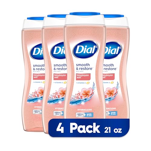 Image 1 of Default Title for the product Dial Smooth & Restore Body Wash, Himalayan Salt, 21 fl oz (Pack of 4)