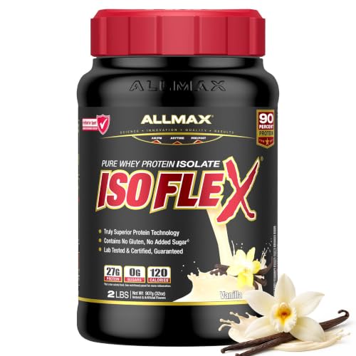Image 1 of Default Title for the product ALLMAX ISOFLEX Whey Protein Isolate, Vanilla, 2 lb