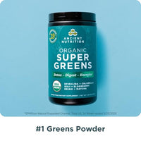 Thumbnail for Image 5 of Ancient Nutrition Organic Super Greens Powder, Probiotics, Spirulina