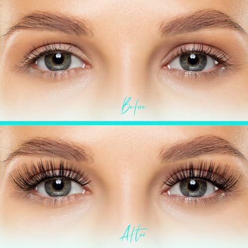 Image 6 of AMZGIRL LASH Lash Clusters Kit D Curl Manga Anime Lashes 10-18mm, Sunflower
