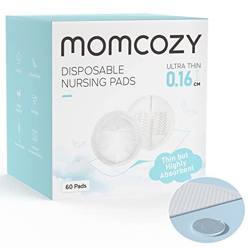 Image 1 of Default Title for the product Momcozy Ultra-Thin Disposable Nursing Pads, Ultra-Absorbent No-Leak, 60PCS