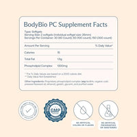 Thumbnail for Image 9 of BodyBio PC - Phosphatidylcholine for Brain, Cellular & Cognitive Health