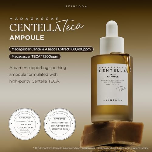 Image 3 of SKIN1004 Madagascar Centella TECA Ampoule, Face Serum, 1.69 fl oz / 50 ml