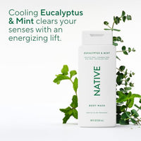 Thumbnail for Image 6 of Native Clean Body Wash for Women & Men, Eucalyptus & Mint, 18 fl oz