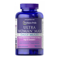 Thumbnail for Puritan's Pride Ultra Woman Max Daily Multivitamin 90 Caplets