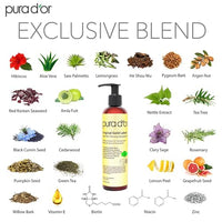 Thumbnail for Image 3 of PURA D'OR Original Gold Label Anti-Hair Thinning Biotin Shampoo, 8oz