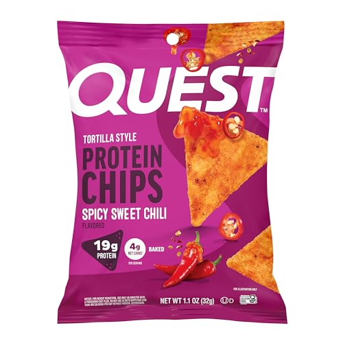 Image 1 of Default Title for the product Quest Nutrition Spicy Sweet Chili Tortilla Chip, 1.1 oz (Pack of 12)