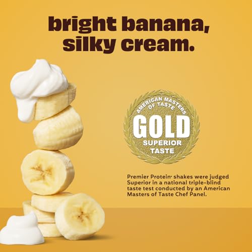 Image 4 of Premier Protein 30g High Protein Shake, Bananas & Cream, 12 Pack