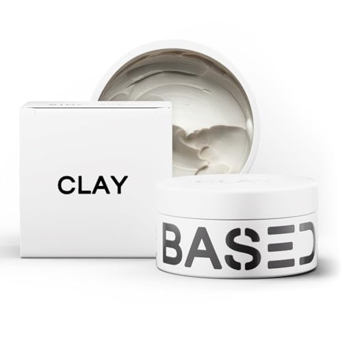 Image 1 of Default Title for the product BASED BODYWORKS Hair Clay for Men 3oz