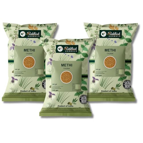 Image 1 of Default Title for the product Riddhish Herbals Methi Powder 100gm Pack of 3