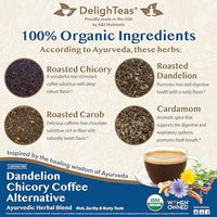 Thumbnail for Image 4 of DelighTeas Organic Golden Milk and Herbal Coffee Bundle