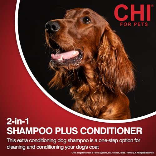 Image 3 of CHI for Dogs Gentle 2-in-1 Shampoo and Conditioner, 16 Fl Oz