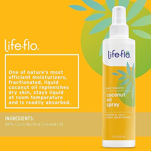 Image 2 of Life-Flo Fractionated Coconut Oil Spray, 8 fl oz