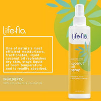 Thumbnail for Image 2 of Life-Flo Fractionated Coconut Oil Spray, 8 fl oz