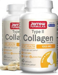 Thumbnail for Image 2 of 60 Count (Pack of 2) for the product Jarrow Formulas Type II Collagen Complex 1000 mg Supplements, 60 Capsules, 30 Day Supply