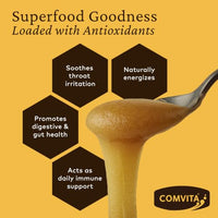 Thumbnail for Image 4 of COMVITA Manuka Honey UMF 22+ (MGO 1000+), Raw, Monofloral - 8.8 Oz (2-Pack)