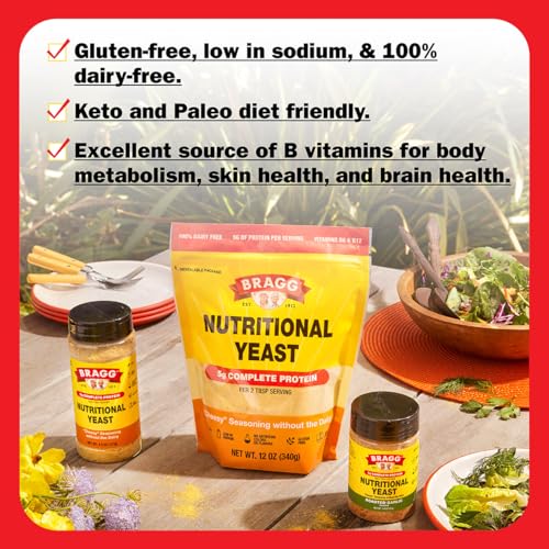 Image 4 of Bragg Premium Nutritional Yeast Seasoning, Shaker Top, 4.5 oz