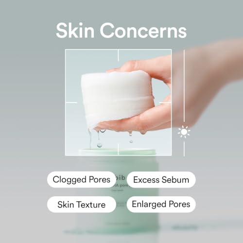 Image 3 of Abib Green LHA Pore Pad Clear Touch Toner Pads 230mL 70 Pads