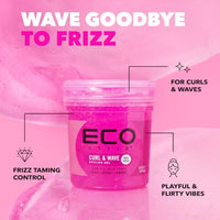 Thumbnail for Image 5 of Eco Style Ecoco Eco Style Hair Gel - Curl And Wave - 16 Oz