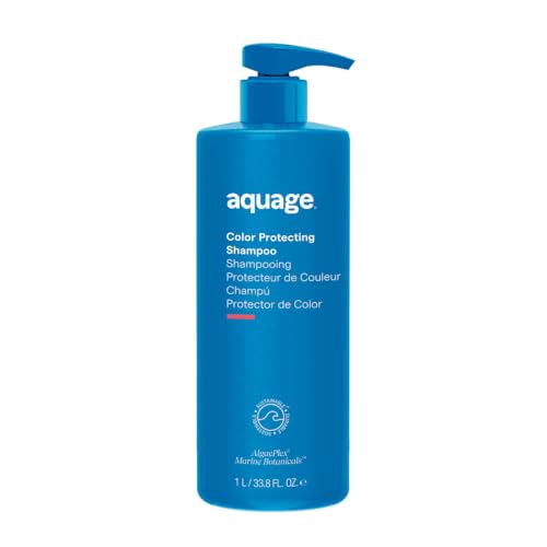 Image 1 of Floral / 33.8 Fl Oz (Pack of 1) for the product Aquage Color Protecting Shampoo & Moisturizing Hair Wash, 33.8 oz