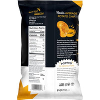 Thumbnail for Image 2 of popchips Popchips Potato Chips, Nacho, 5.0oz Share Bags, Pack of 4