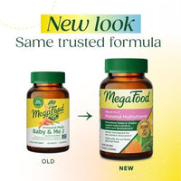 Thumbnail for Image 3 of MegaFood Baby & Me 2 Prenatal Vitamins, Doctor Formulated, 60 Tablets